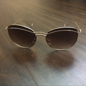 Gold & Brown Sunglasses